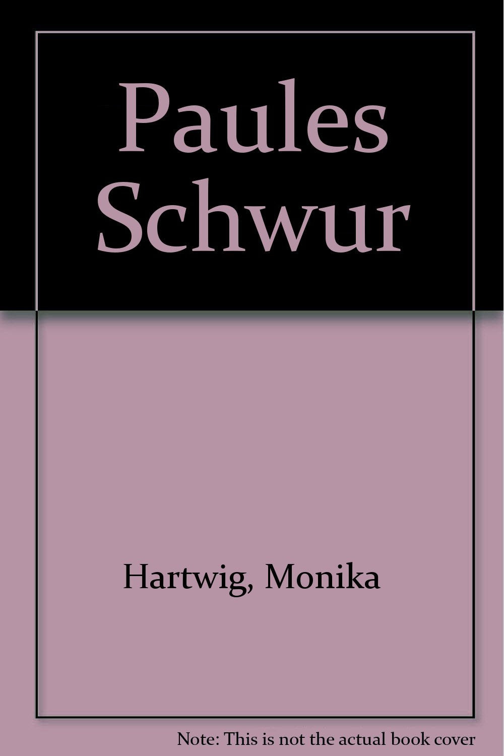 Product Image: Paules Schwur