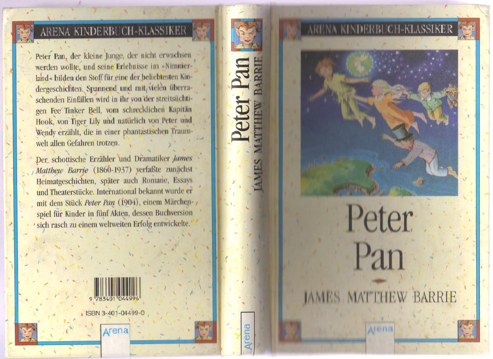 Peter Pan: In neuer Rechtschreibung (Arena Kinderbuch-Klassiker) Fairy Tales & Legends