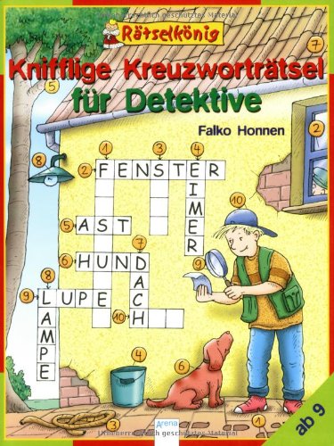 Rätselkönig, Knifflige Kreuzworträtsel für Detektive Tiptoi & Games