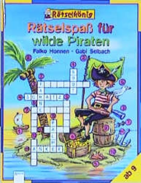 Rätselkönig, Rätselspaß für wilde Piraten: Ab 9 (Arena Rätselkönig) Non-fiction