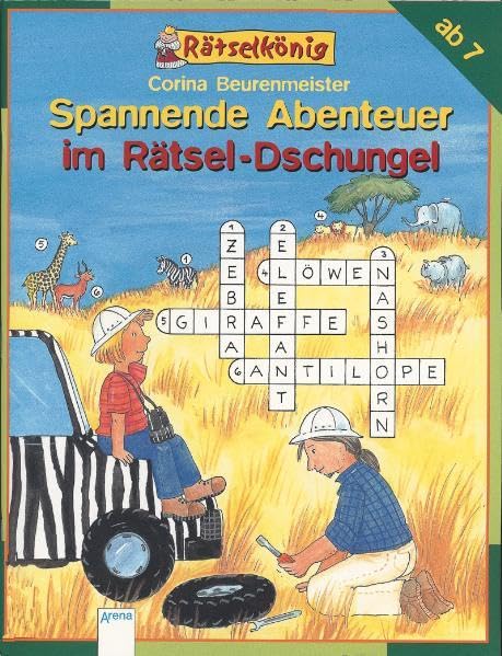 Spannende Abenteuer im Rätsel-Dschungel (Arena Rätselkönig) Non-fiction