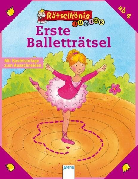 Erste Balletträtsel: Mit Bastelvorlage zum Ausschneiden (Rätselkönig junior) Tiptoi & Games