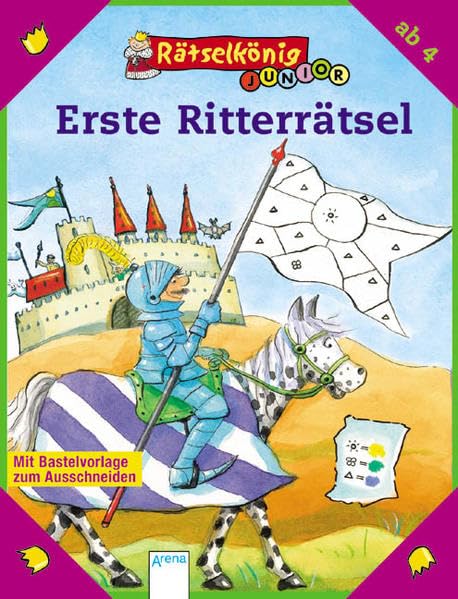 Erste Ritterrätsel: Mit Bastelvorlage zum Ausschneiden Non-fiction