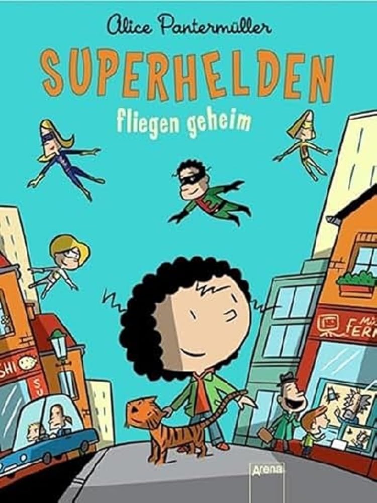 Superhelden fliegen geheim Novels & Short Stories for children