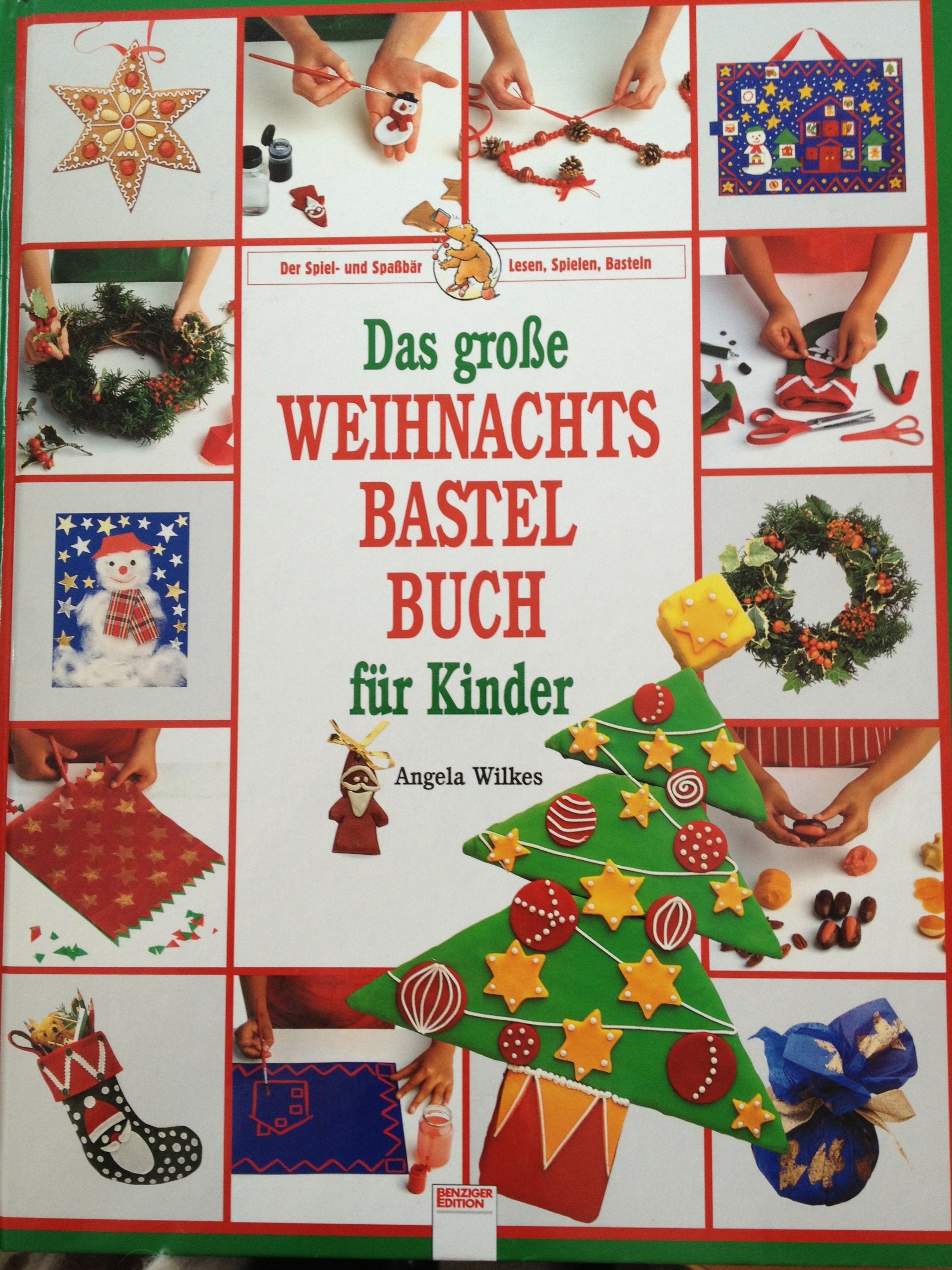 Das grosse Weihnachtsbastelbuch für Kinder Books