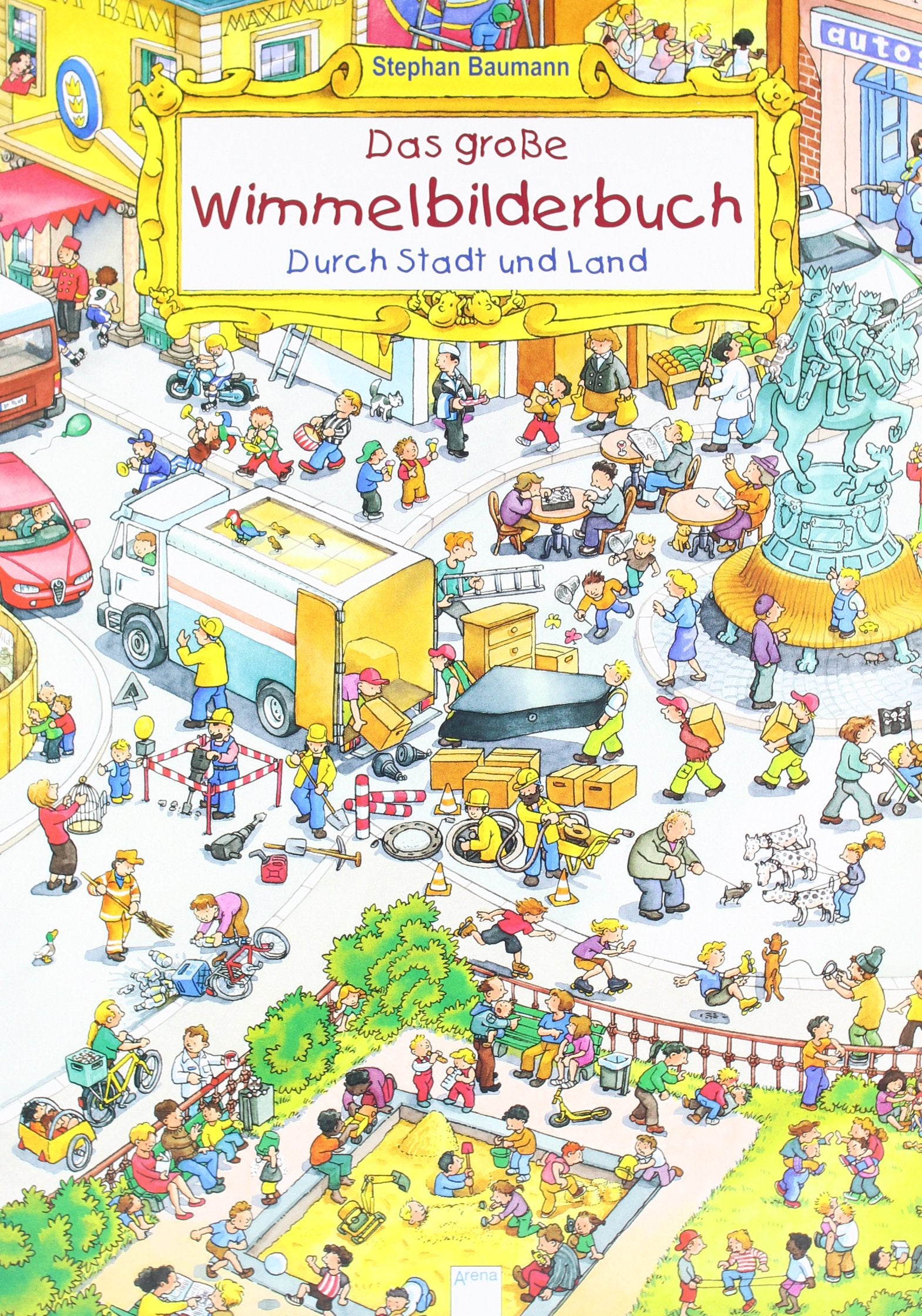 Das grosse Wimmelbilderbuch. Durch Stadt und Land (Edition Bücherbär) Children's books