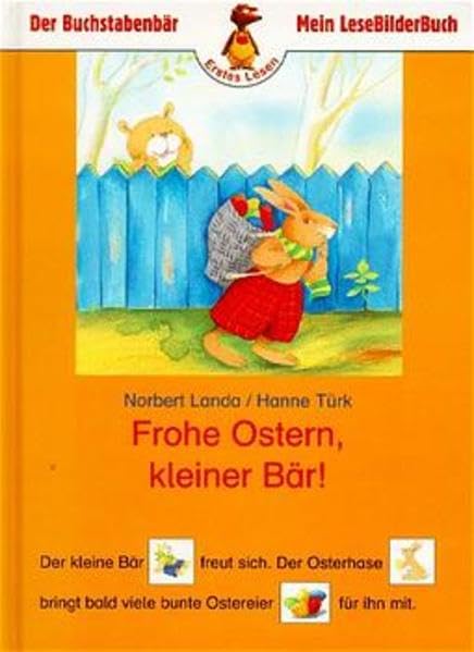 Frohe Ostern, kleiner Bär!: In neuer Rechtschreibung (Mein LeseBilderBuch) Contemporary literature