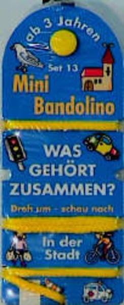 MiniBandolino (Spiele), Set.13, In der Stadt (Spiel) (Edition Bücherbär) Leisure & Fun
