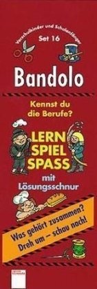 Bandolo Schulanfänger: Bandolo (Spiele), Set.16, Kennst du die Berufe? (Spiel) (Edition Bücherbär) Leisure & Fun