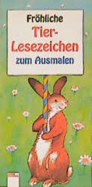 Fröhliche Tier-Lesezeichen zum Ausmalen Books
