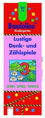 Bandolino. Kindergarten und Vorschulkinder: Bandolino (Spiele), Set.16, Lustige Denk- und Zählspiele (Spiel) (Edition Bücherbär) Leisure & Fun