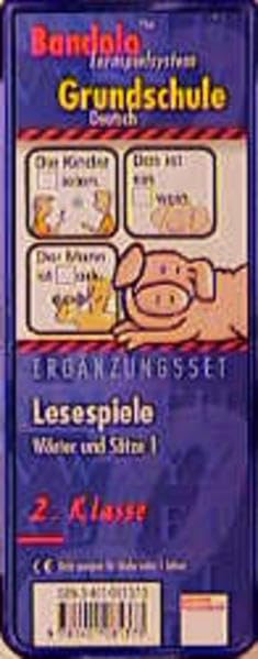 Bandolo Lernspielsystem Grundschule (Spiel-Zubehör), Ergänzungssets, Lesespiele für die 2. Klasse (Spiel-Zubehör) (Edition Bücherbär) Learning & Reference
