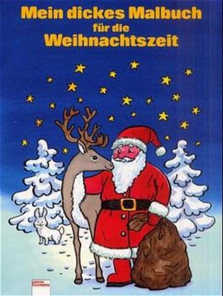 Mein dickes Malbuch für die Weihnachtszeit Books