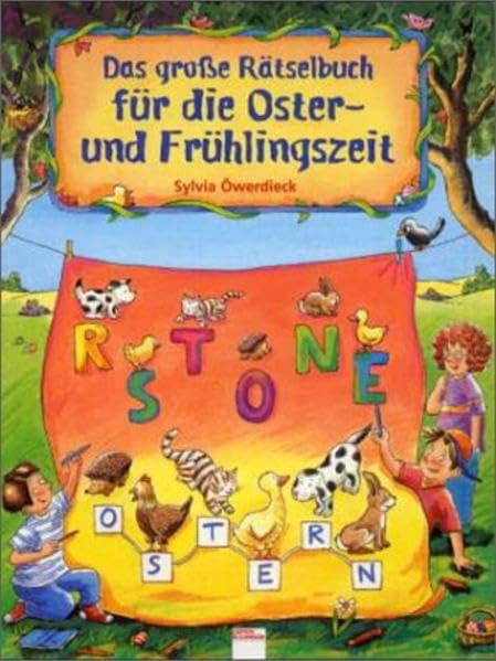 Das grosse Rätselbuch für die Oster- und Frühlingszeit (Edition Bücherbär) Non-fiction