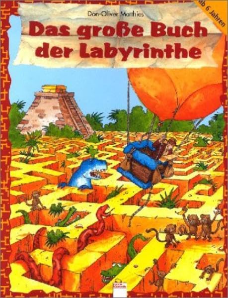 Das große Buch der Labyrinthe (Edition Bücherbär) Non-fiction
