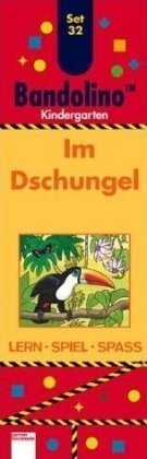 Bandolino Set 32. Im Dschungel: Lern Spiel Spass. Kindergarten Leisure & Fun