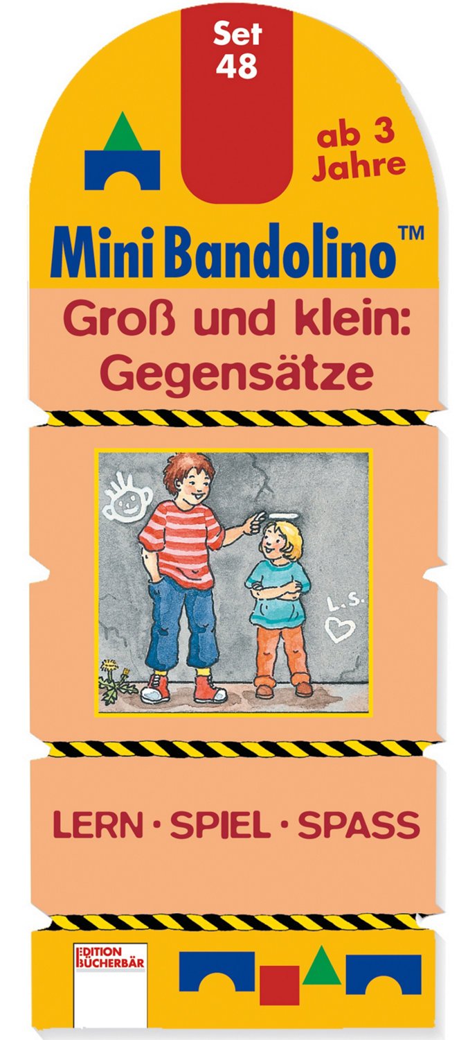 Mini Bandolino Set 48. Groß und klein : Gegensätze Board Games