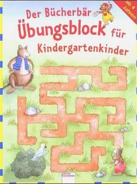 Der Bücherbär-Übungsblock für Kindergartenkinder (Edition Bücherbär) Leisure, Home & Garden
