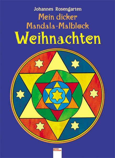 Mein dicker Mandala Malblock Weihnachten Non-fiction