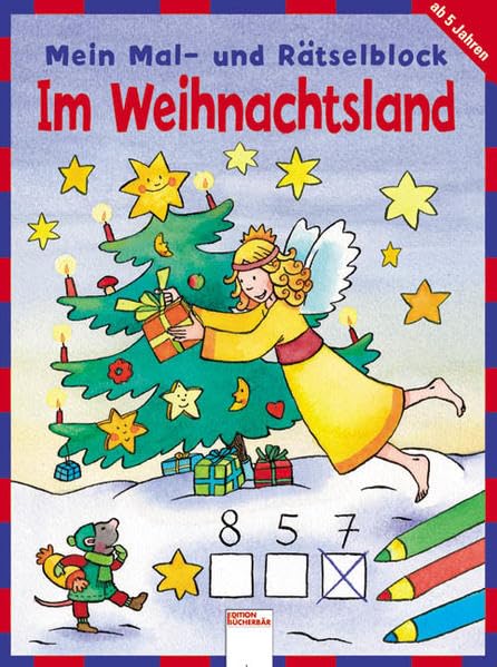 Mein Mal- und Rätselblock. Im Weihnachtsland Non-fiction