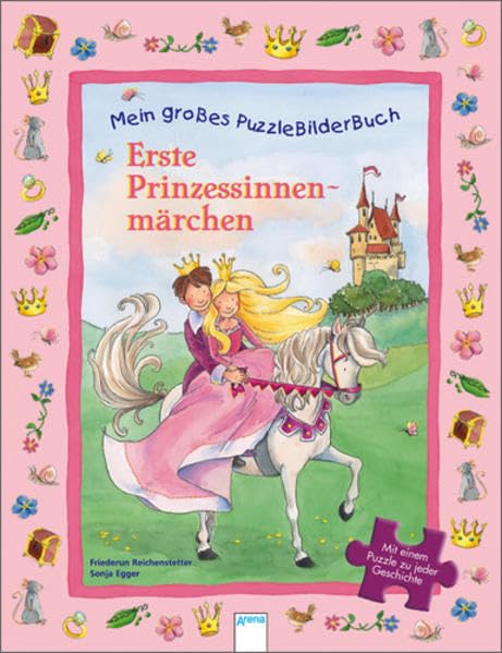 Erste Prinzessinnenmärchen: Mein großes Puzzlebilderbuch Children's books