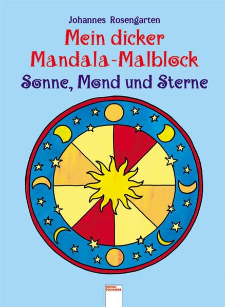 Mein dicker Mandala-Malblock - Sonne, Mond und Sterne Tiptoi & Games
