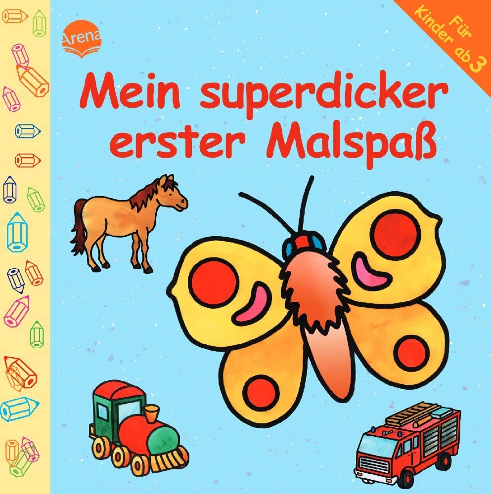Mein superdicker erster Malspass Non-fiction books for kids