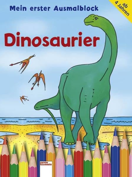 Mein erster Ausmalblock - Dinosaurier Non-fiction
