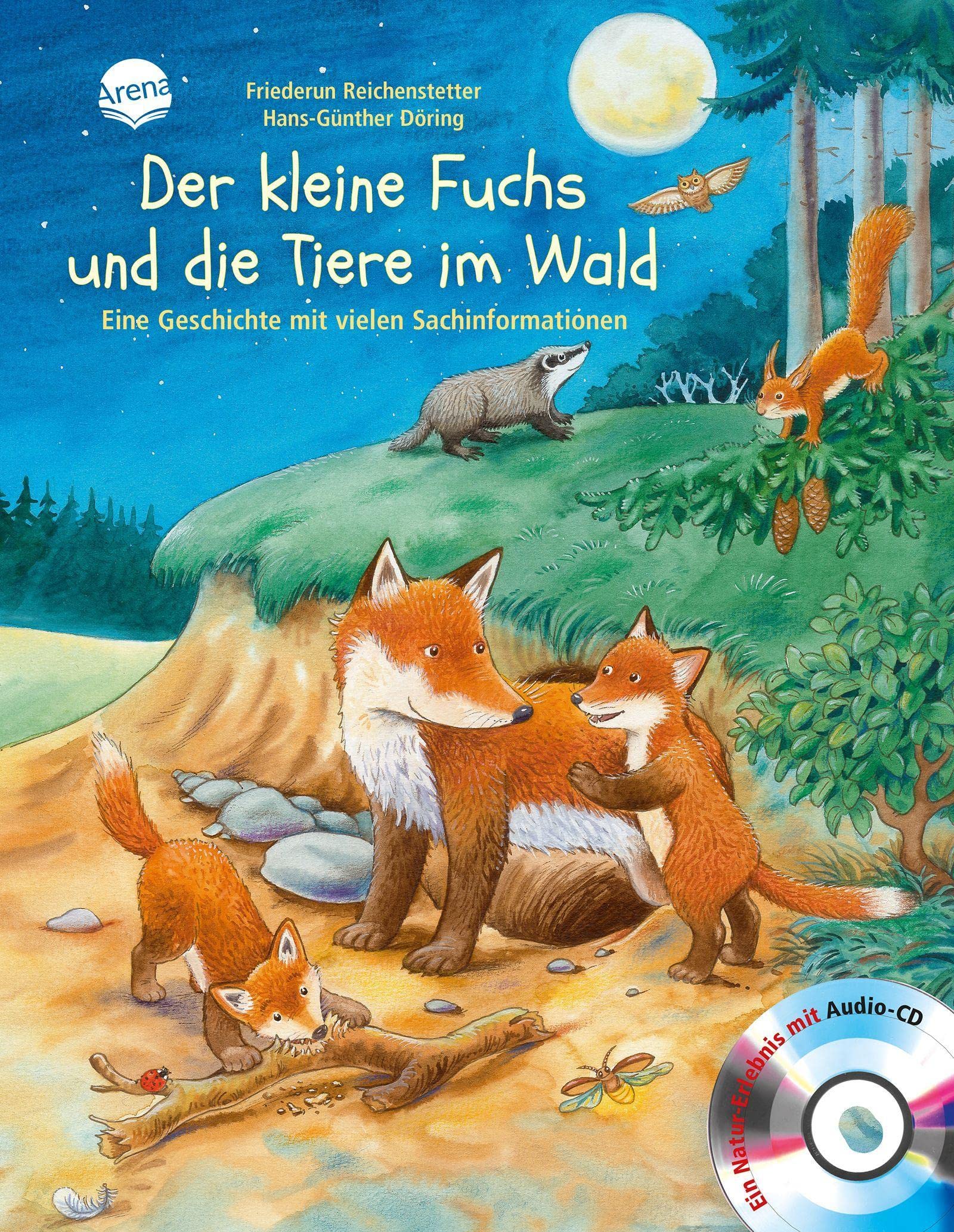 Der kleine Fuchs und die Tiere im Wald Business & Technology