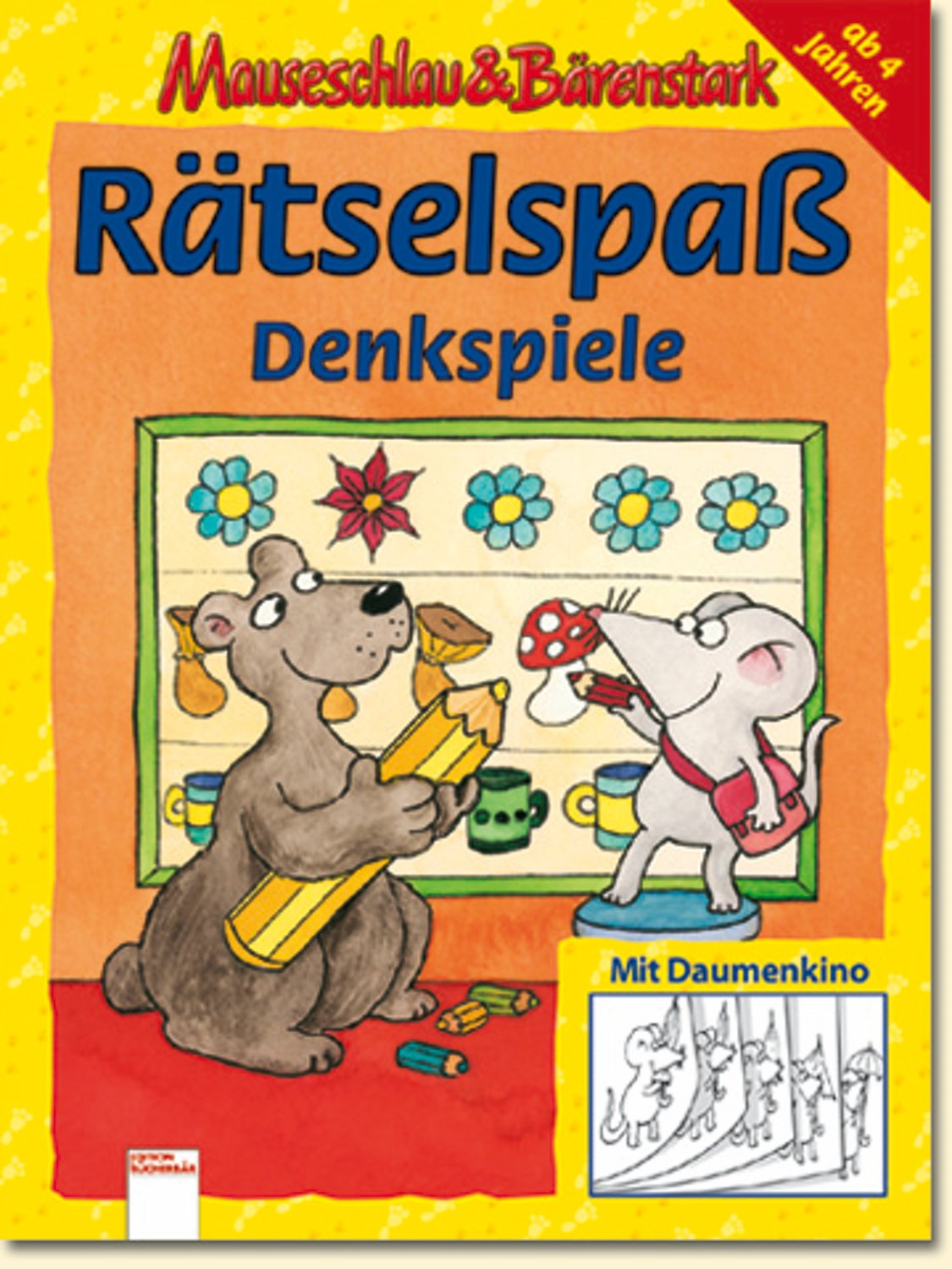 Mauseschlau und Bärenstark - Rätselspaß Denkspiele: Mit Daumenkino Tiptoi & Games