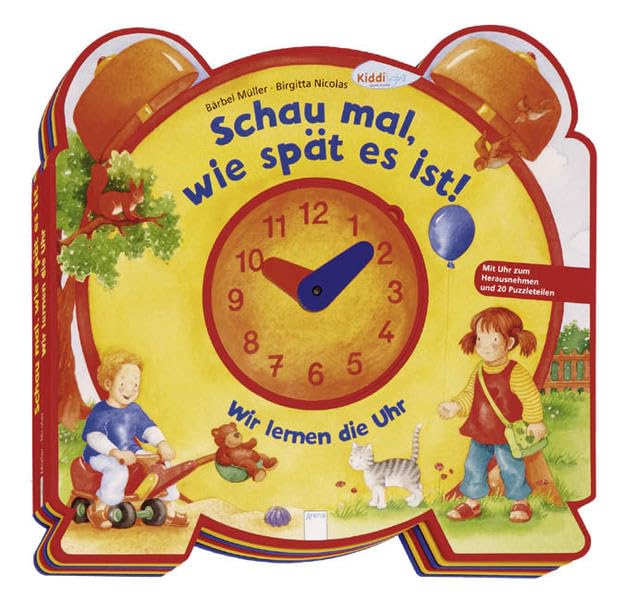Schau mal, wie spät es ist!: Wir lernen die Uhr Tiptoi & Games