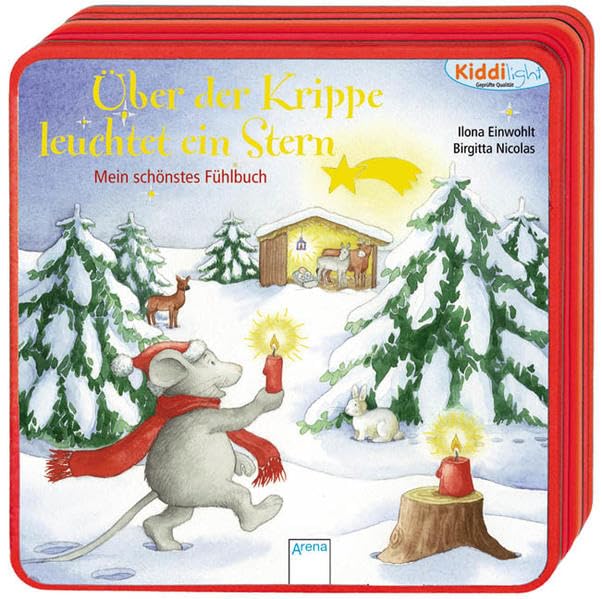 Über der Krippe leuchtet ein Stern - Mein schönstes Fühlbuch Children's books