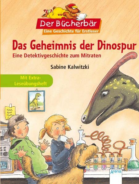 Der Bücherbär: Eine Geschichte für Erstleser: Das Geheimnis der Dinospur: Eine Detektivgeschichte zum Mitraten Novels & Short Stories