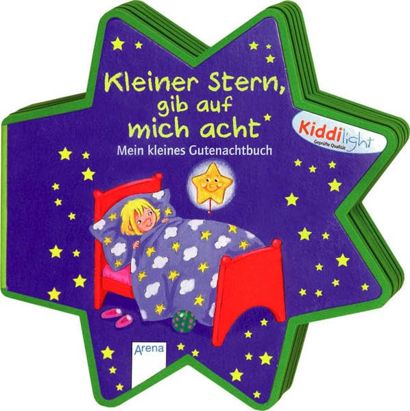 Kleiner Stern, gib auf mich acht: Mein kleines Gutenachtbuch (Kiddilight) Children's books