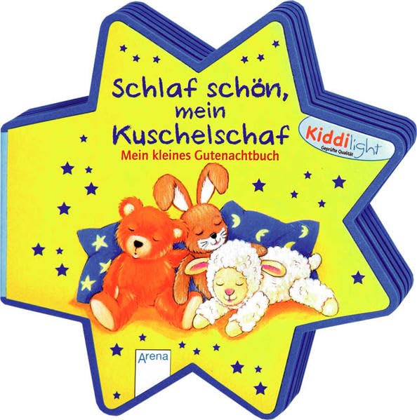 Schlaf schön, mein Kuschelschaf: Mein kleines Gutenachtbuch (Kiddilight) Children's books