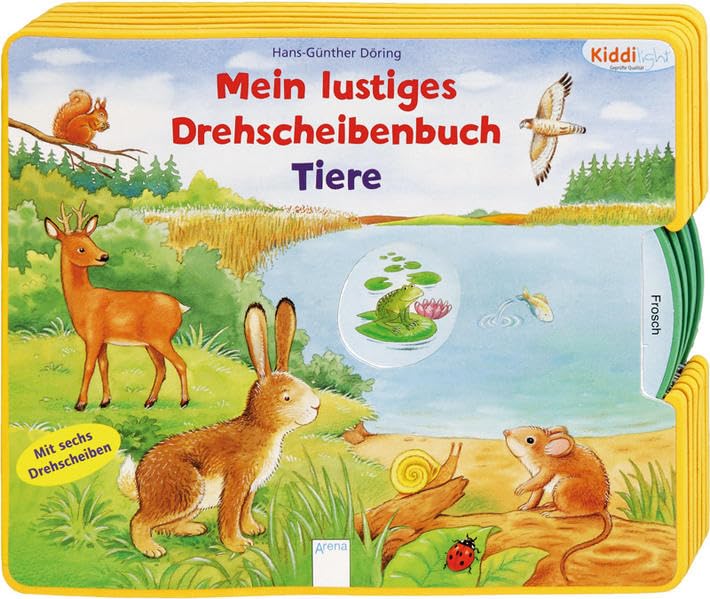 Mein lustiges Drehscheibenbuch - Tiere (Kiddilight) Natural Sciences