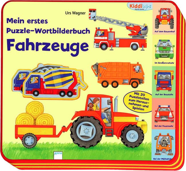 Mein erstes Puzzle-Wortbilderbuch - Fahrzeuge Tiptoi & Games