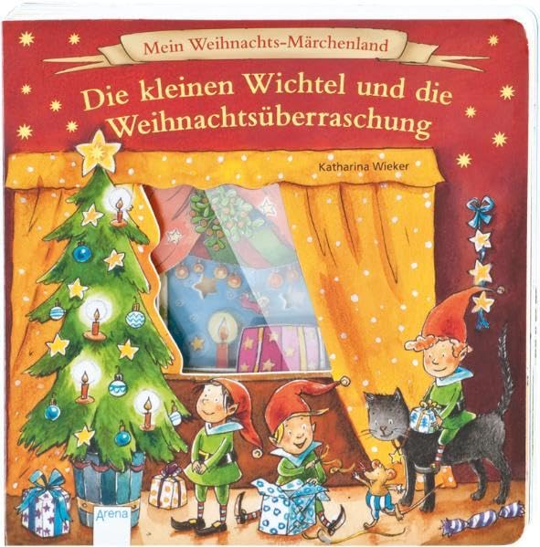Mein Weihnachts-Märchenland - Die kleinen Wichtel und die Weihnachtsüberraschung (Pappbilderbuch) Children's books