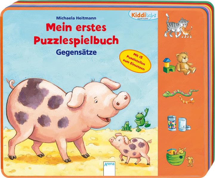 Mein erstes Puzzlespielbuch - Gegensätze (Kiddilight) Tiptoi & Games