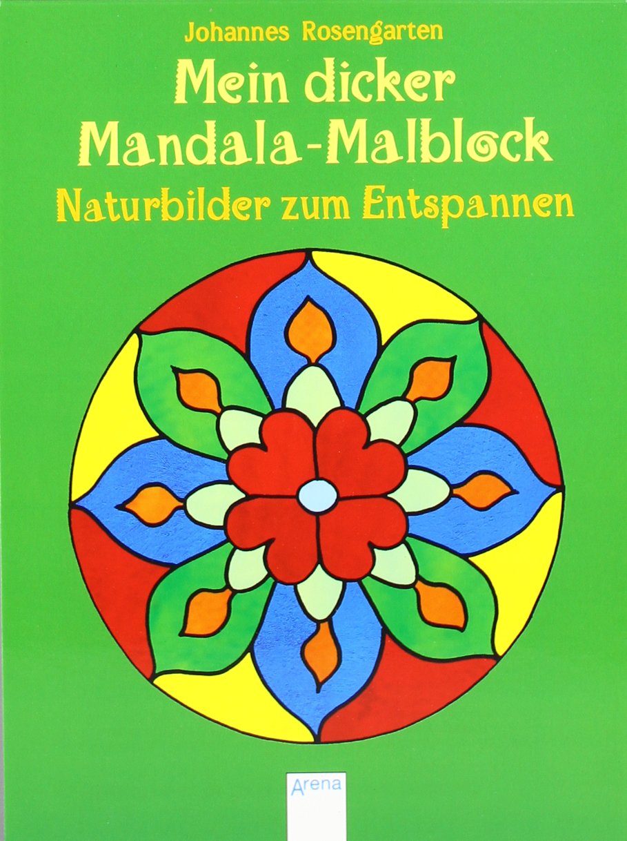 Mein dicker Mandala-Malblock - Naturbilder zum Entspannen Non-fiction