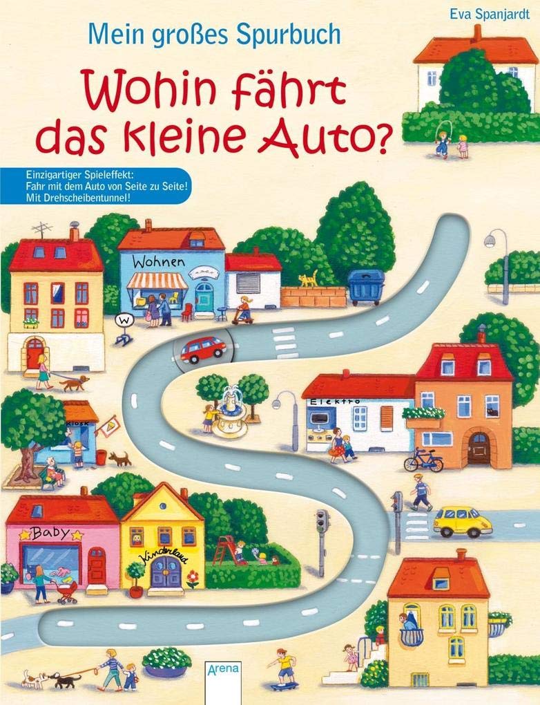 Mein großes Spurbuch - Wohin fährt das kleine Auto? Tiptoi & Games