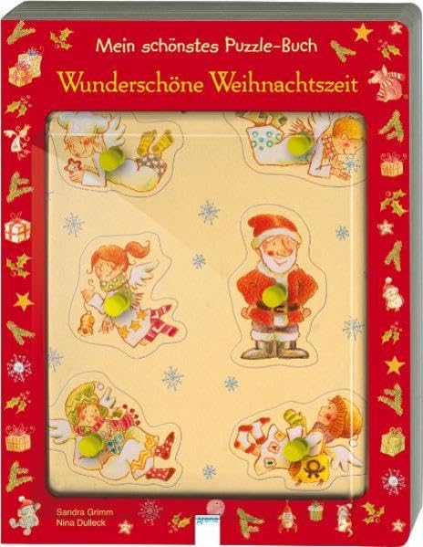 Wunderschöne Weihnachtszeit: Mein schönstes Puzzle-Buch Children's books