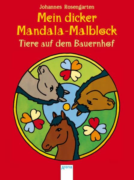 Mein dicker Mandala-Malblock - Tiere auf dem Bauernhof Tiptoi & Games