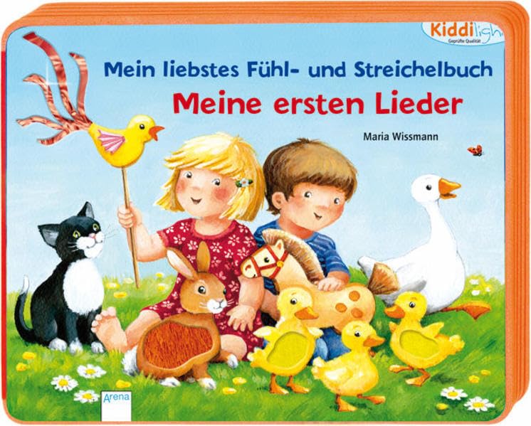 Meine ersten Lieder: Mein liebstes Fühl- und Streichelbuch Children's books