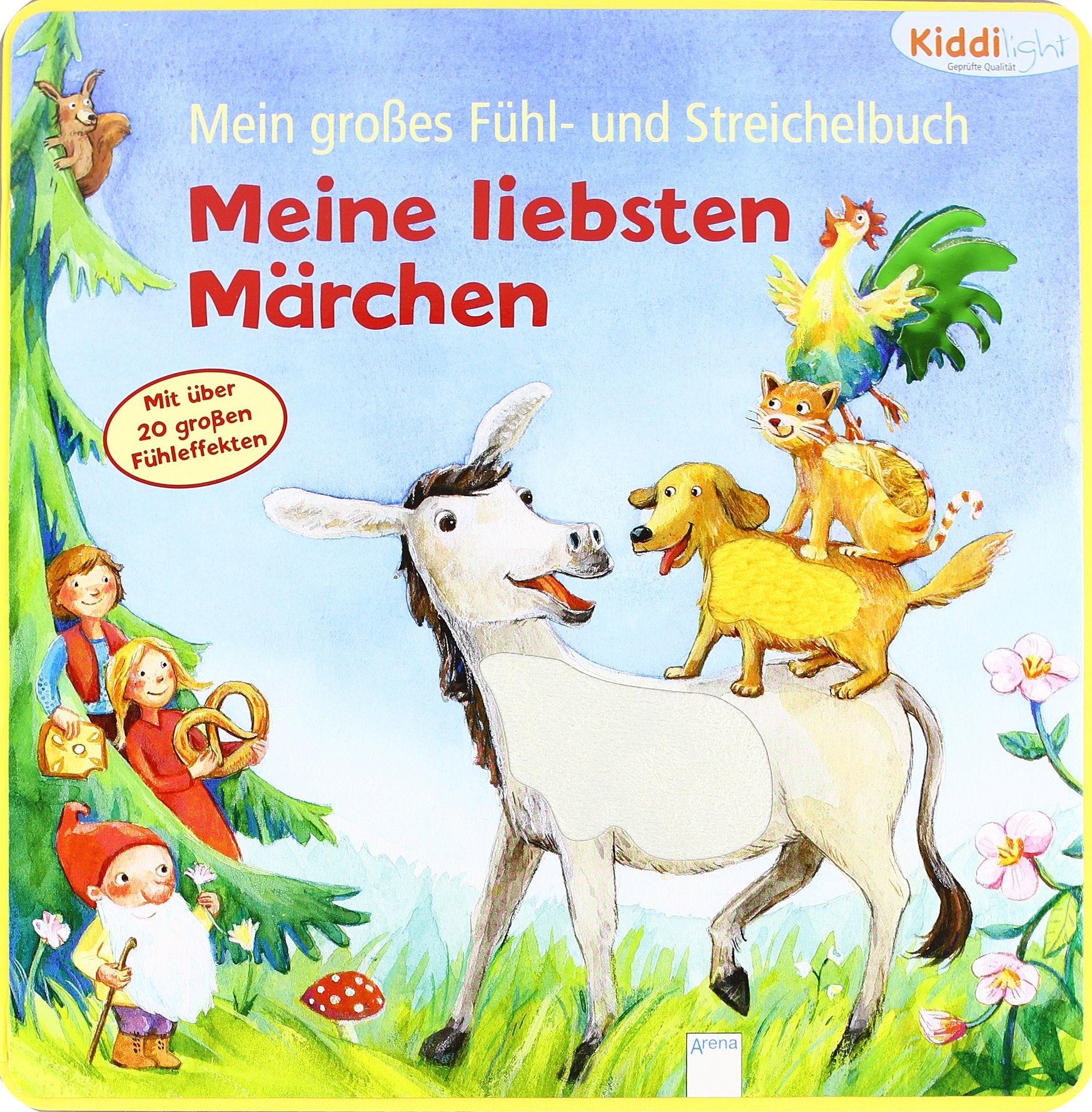 Mein großes Fühl- und Streichelbuch: Meine liebsten Märchen Children's books