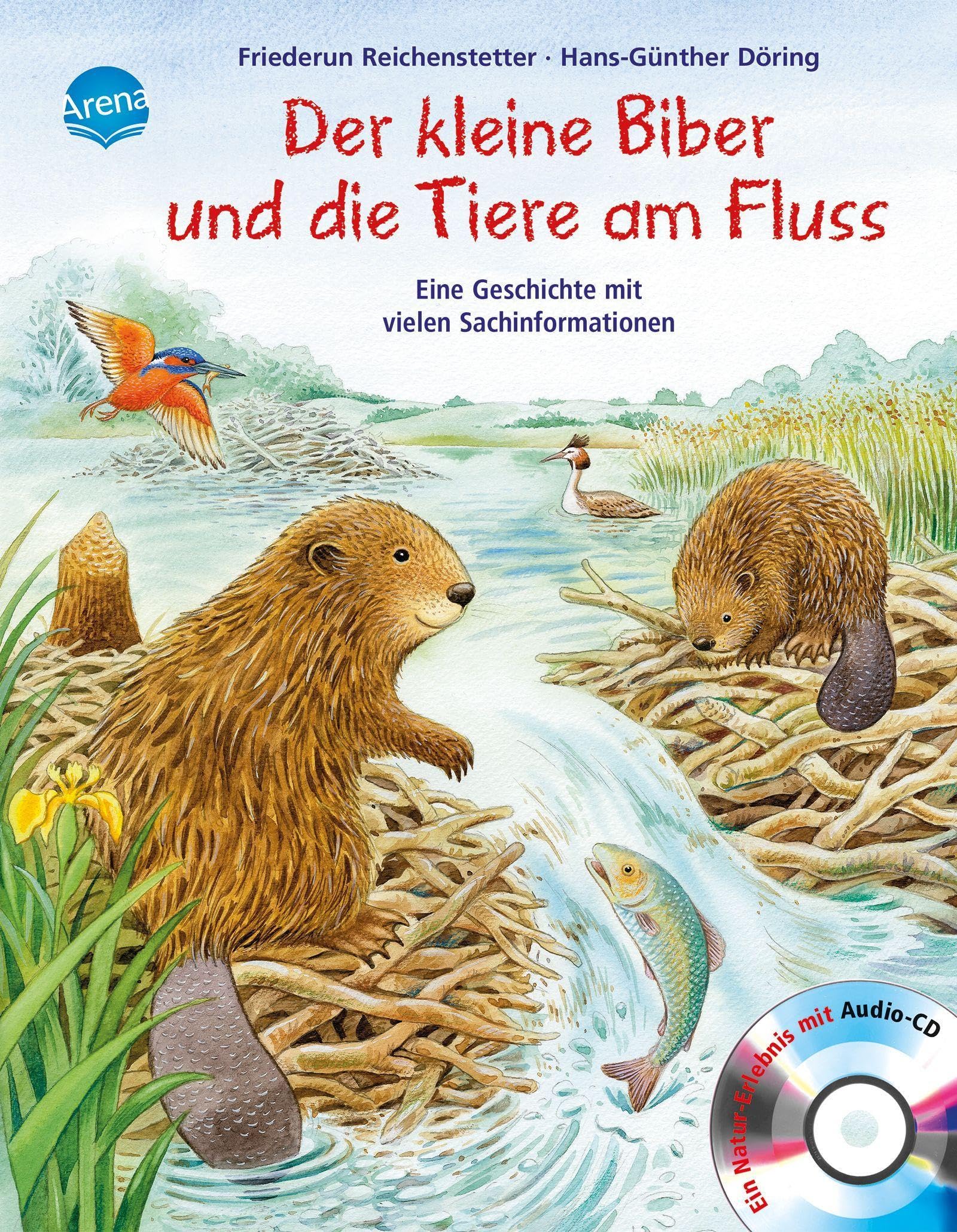 Der kleine Biber und die Tiere am Fluss Non-fiction
