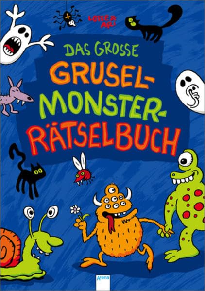 Das große Grusel-Monster-Rätselbuch Non-fiction