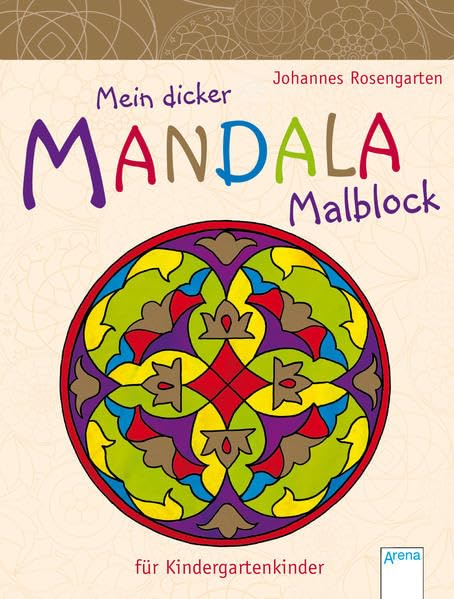 Mein dicker Mandala-Malblock für Kindergartenkinder Non-fiction