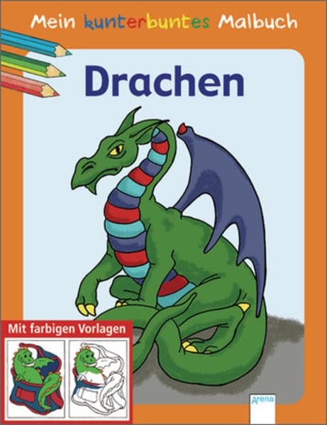 Mein kunterbuntes Malbuch: Drachen Tiptoi & Games