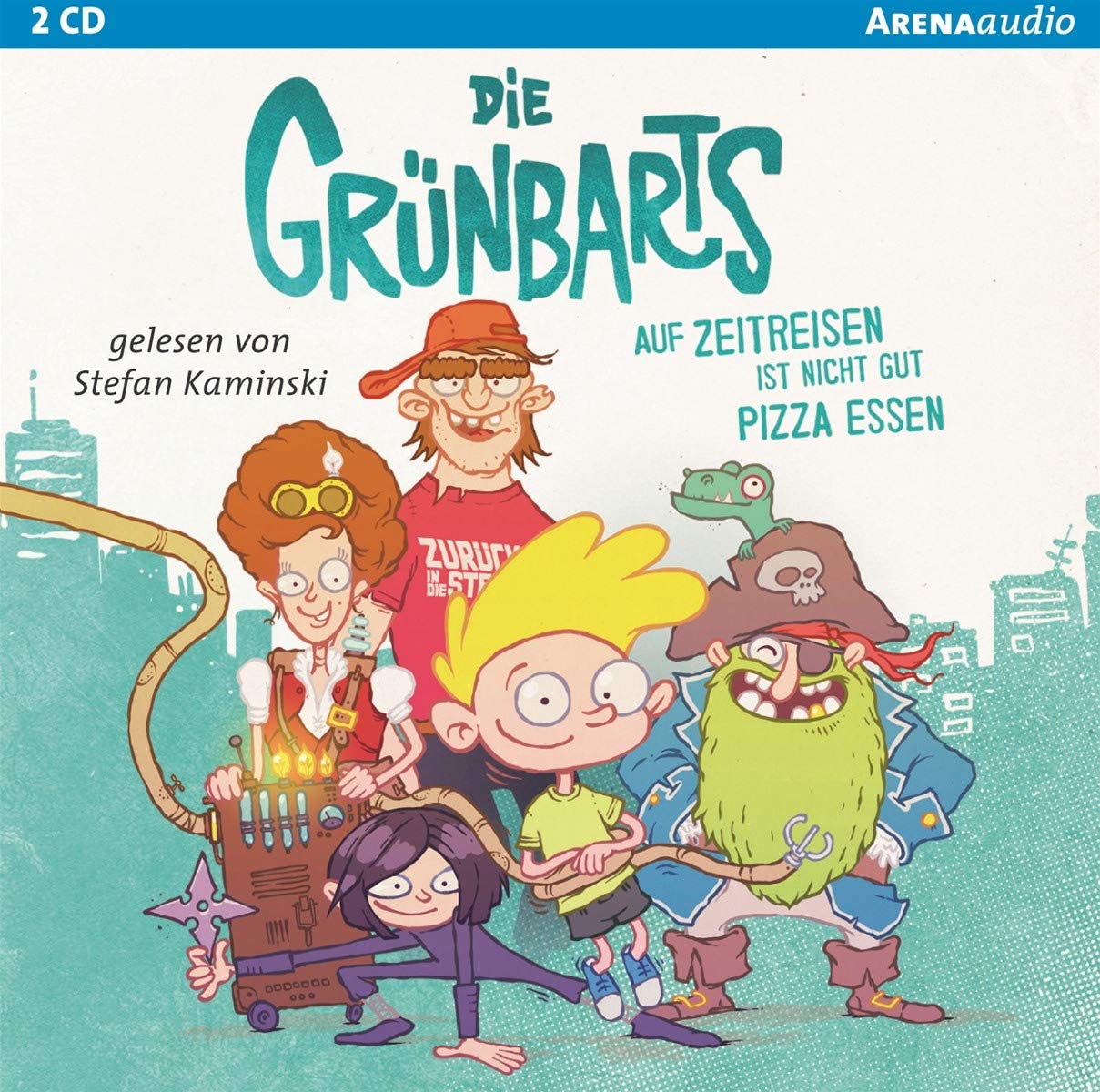 Die Grünbarts (1). Auf Zeitreisen ist nicht gut Pizza essen: Lesung Novels & Short Stories